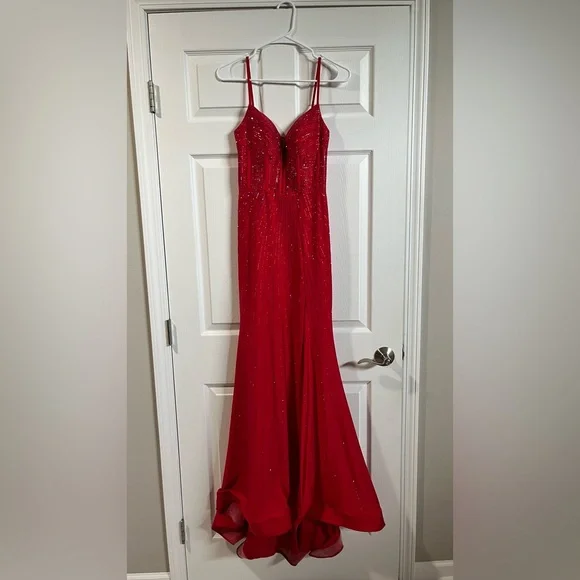 red and silver homecoming dresses Vintage Classic Lolita Jumper Dress,Off-the-Shoulder Blue Lace Appliqu   cherishgirls